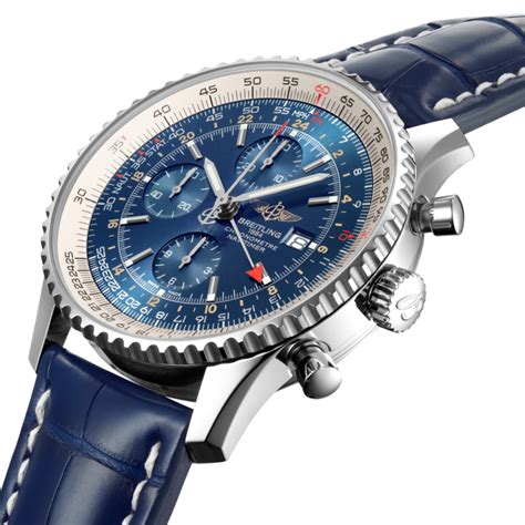 breitling blu|breitling blue face navitimer.